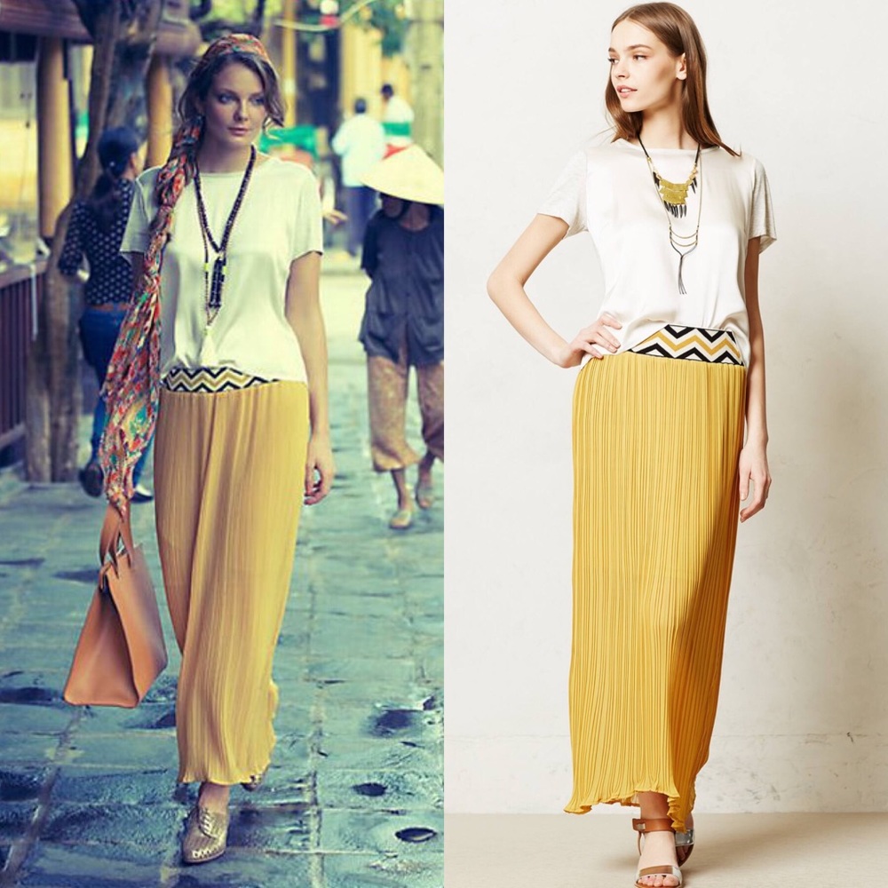 Patula Maxi Skirt by Dear Creatures, L, NWOT